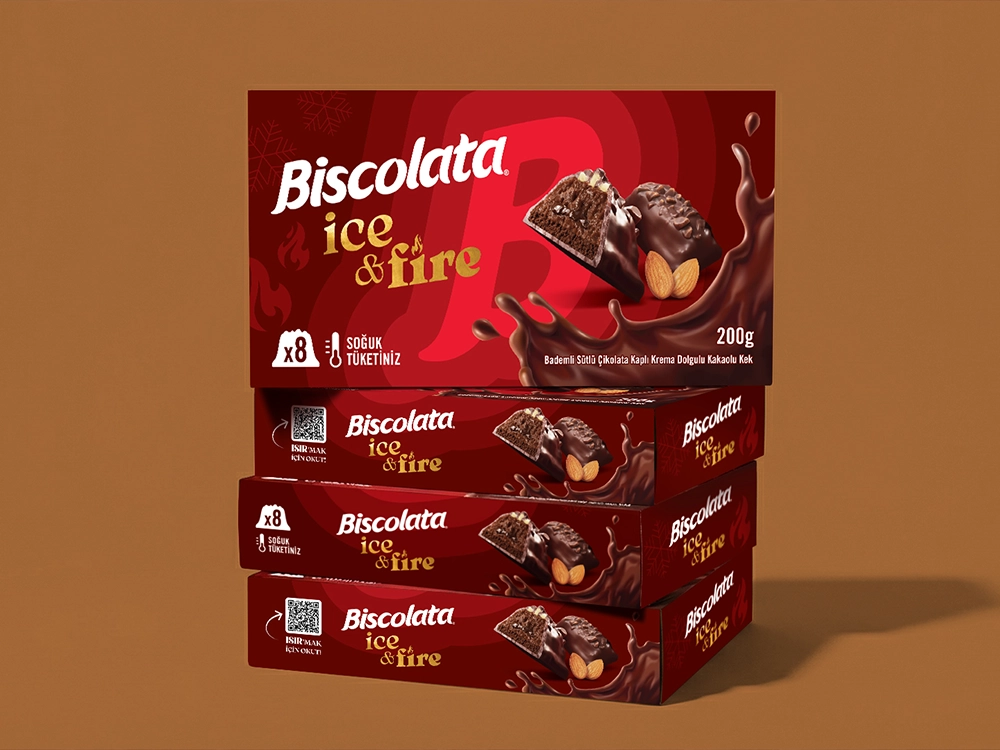 Biscolata Ice and Fire Ambalaj Tasarimi