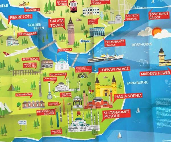 Touristanbul İstanbul Haritası