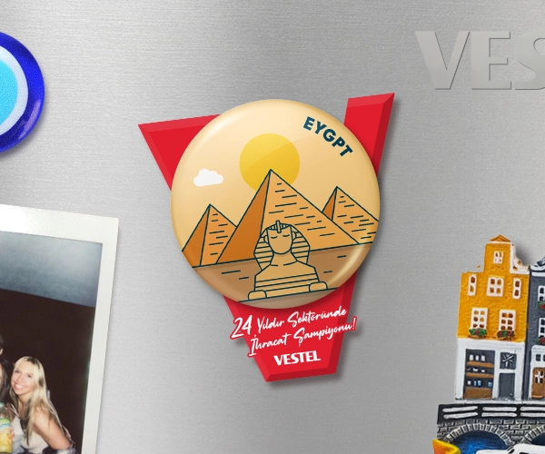 Vestel İhracat Şampiyonu Ülke Magnetleri